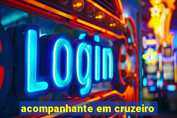 acompanhante em cruzeiro